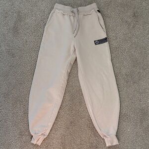 Cream Alphalete Joggers